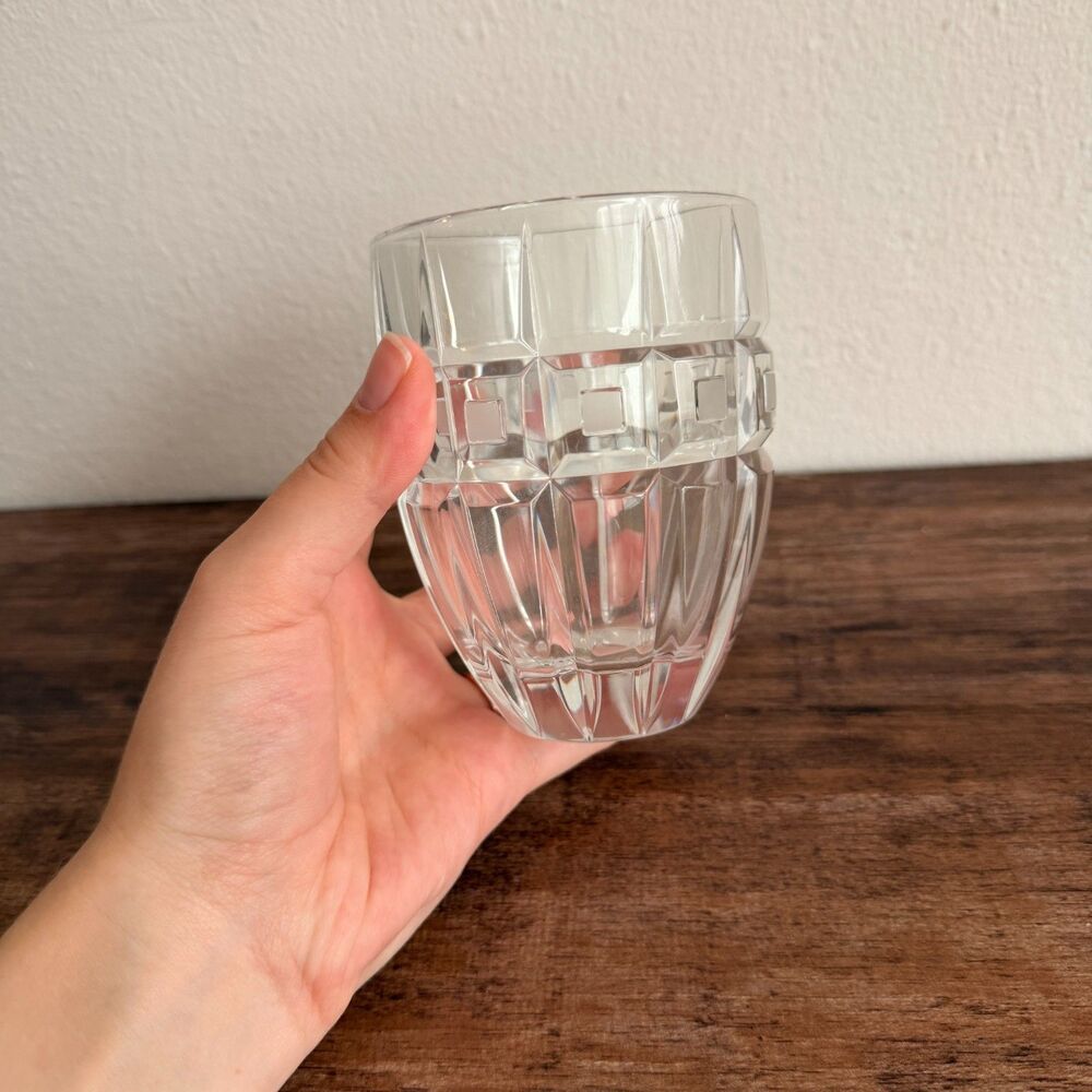 Marquis by Waterford Quadrata Crystal Double Old Fashion Glasses Set 8 Tumblers - Picture 11 of 12